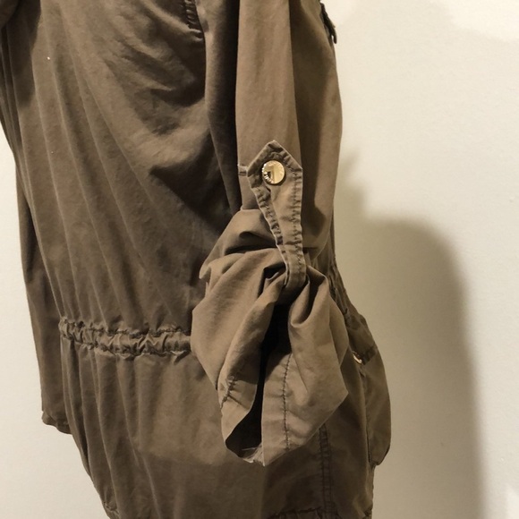 MICHAEL Michael Kors Military Jacket Size XS Olive Green - Picture 5 of 10